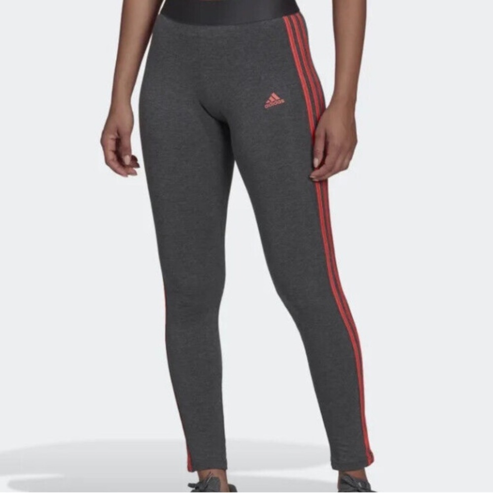 50%offw❤️ Adidas 3-Stripes Leggings Casual flaw loose threads tag missing XS